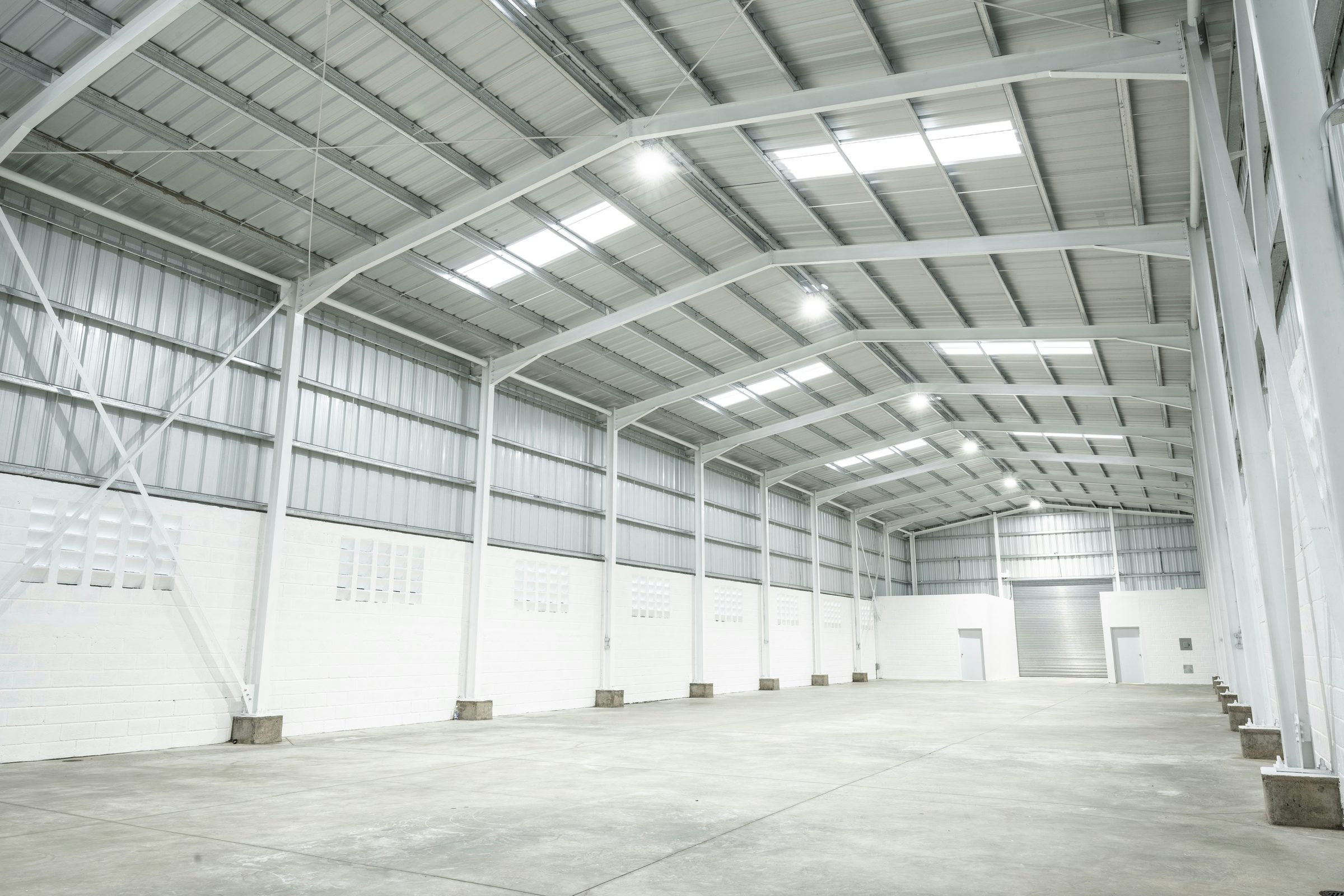 New build commercial interior shell